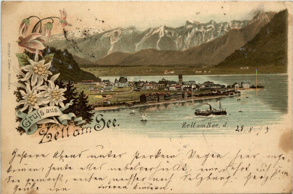 Greetings from Zell am See - Litho -403474