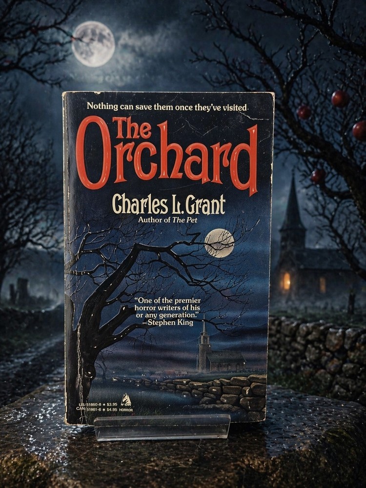 The Orchard Charles L Grant 1986 1st TOR PB Vintage Horror