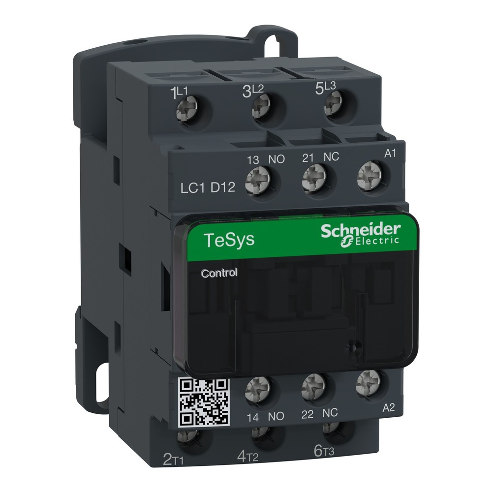 Schneider LC1D12F7 - CONTACTOR 12A 1F+1O 110V 50 60 - Made In Indonesia