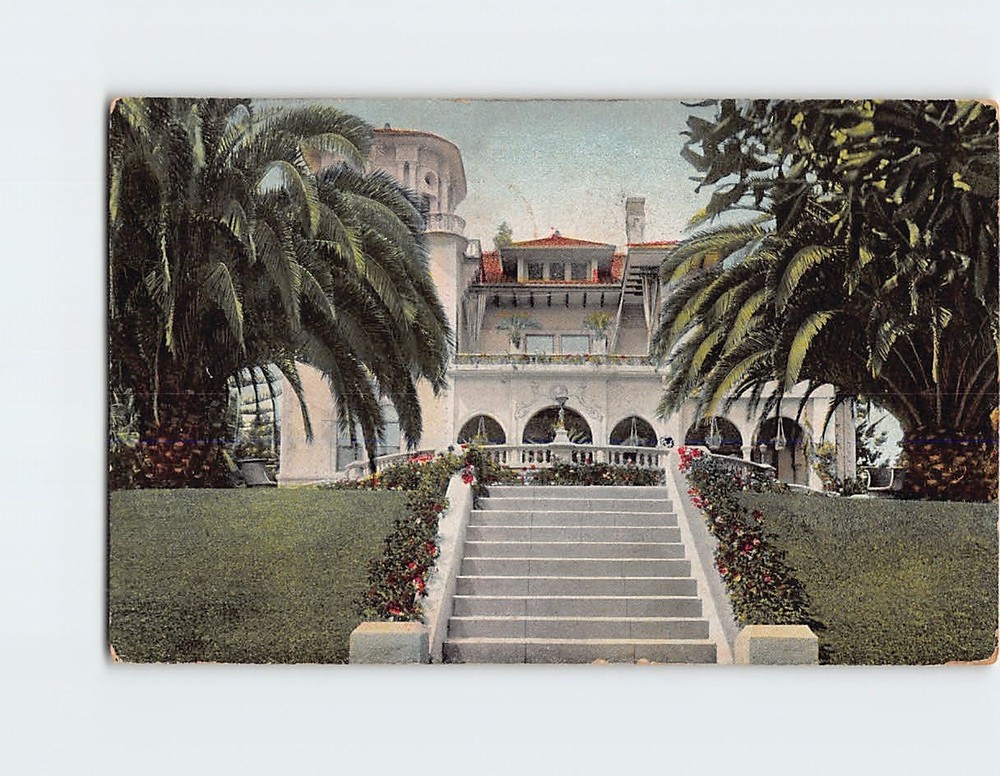 Postcard A Mission Residence In California USA