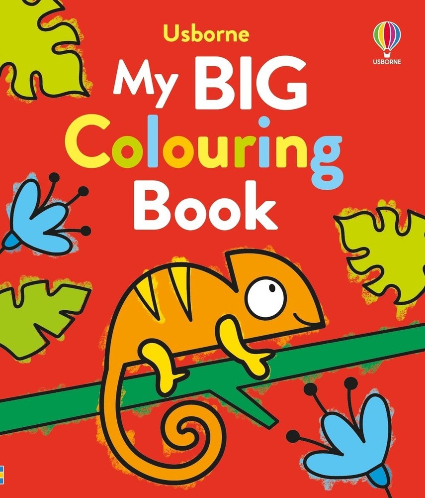 My Big Colouring Book by Kate Nolan (English) Paperback Book