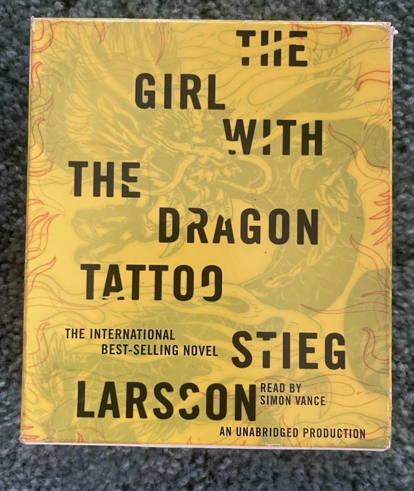 2008 - The Girl with the Dragon Tattoo - Stieg Larsson - Audio Book: 13 CD