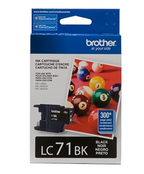 Brother LC71 Black  Ink Cartridge *NEW FACTORY SEALED *
