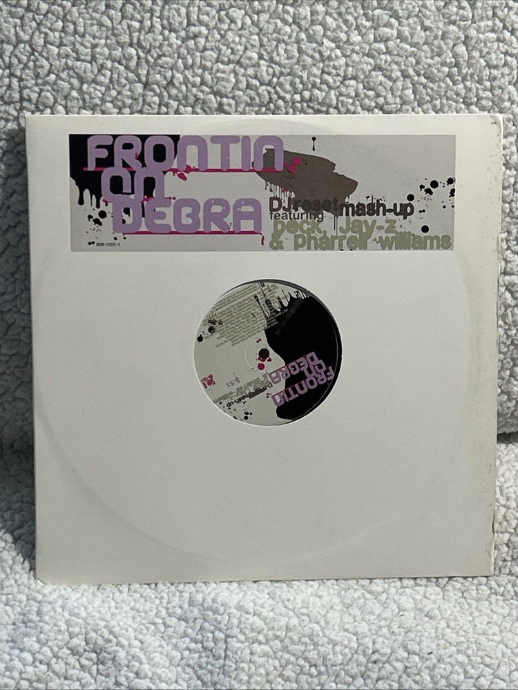 Frontin On Debra / DJ Reset - BECK, JAY-Z PHARRELL Promo 12” Vinyl Interscope