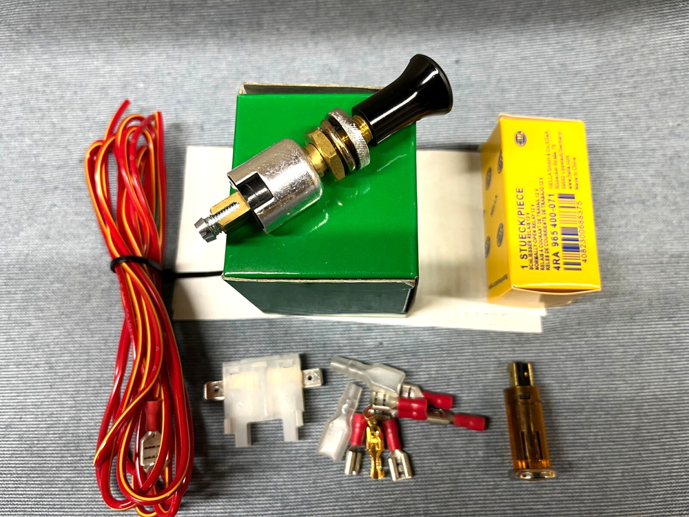 NEW LUCAS FOG LAMP SWITCH INSTALLATION KIT