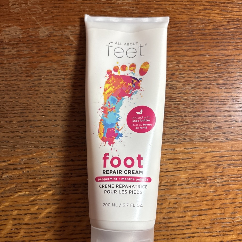 All About Feet Foot Repair Cream 6.7oz New Sealed Hydrating Moisturizer