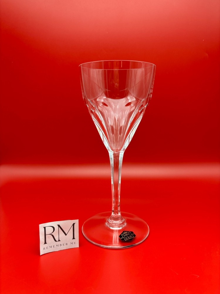 Vintage Saint Louis St. Louis Crystal France BRISTOL Wine Water Goblet -  7-3/4”