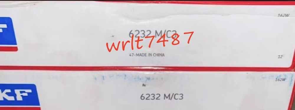 NEW SKF 6232 M/C3 single row deep groove ball bearing 1PCS #NN