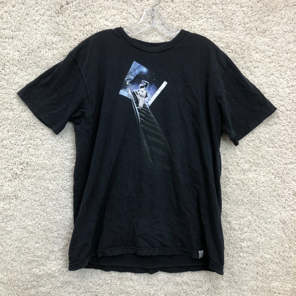 The Imaginary Foundation Top Shirt Extra Large Mens Black Pullover Graphic Tee