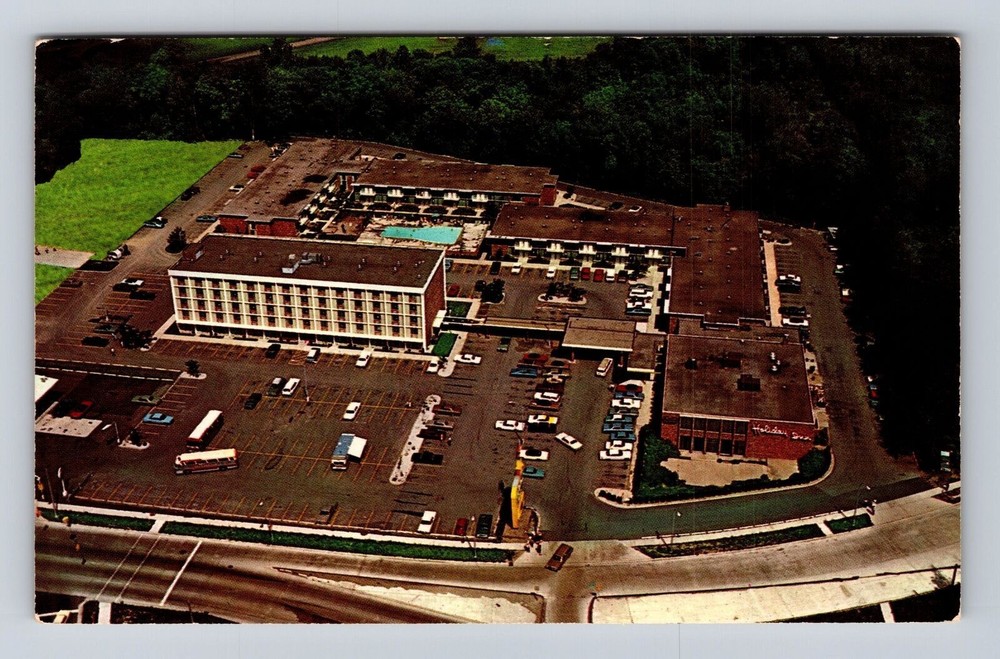 Dearborn MI-Michigan, Holiday Inn, Advertising, Antique Vintage Postcard
