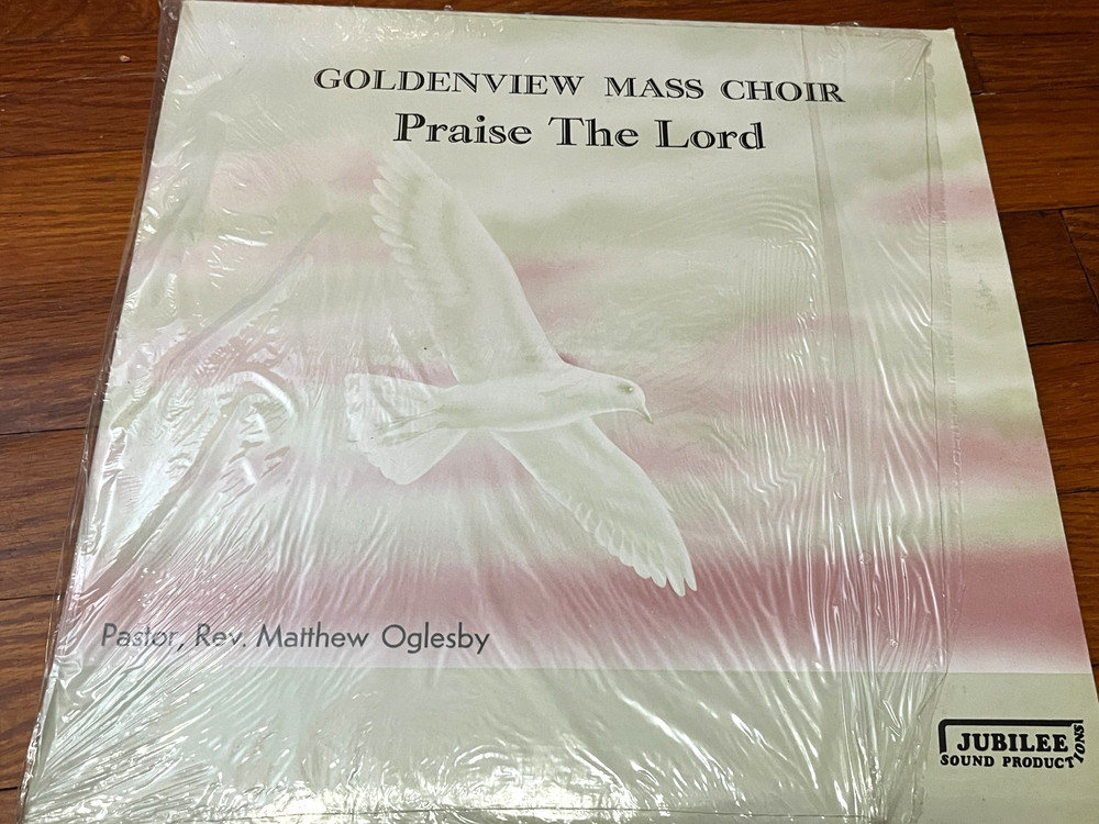 GOLDENVIEW MASS CHOIR Praise the Lord ORIGINAL LP Rare Gospel Vinyl Album EX