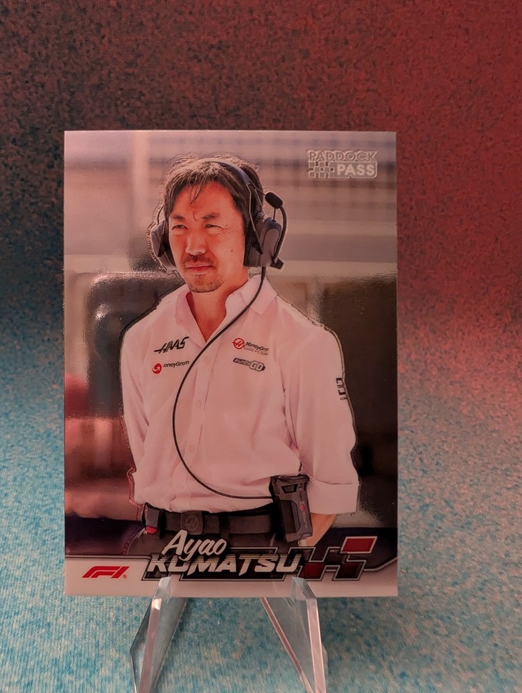 2024 Topps Paddock Pass Formula 1 #80 Ayao Komatsu Chrome