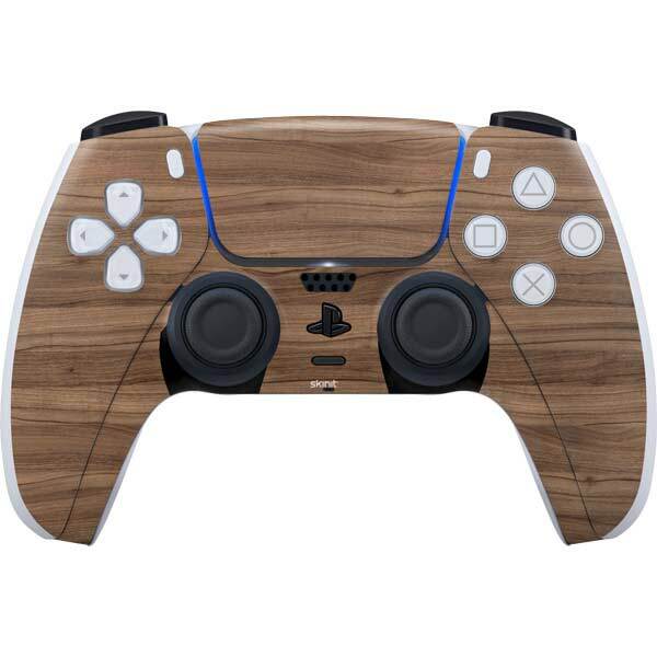 Wood PS5 Controller Skin - Natural Walnut Wood