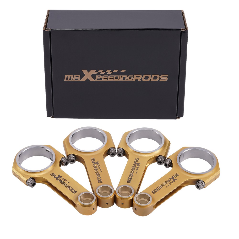 High-Strength Titanized Connecting Rods for Porsche 912 356 1.1L 1.6L with ARP2000 Bolts 5.354