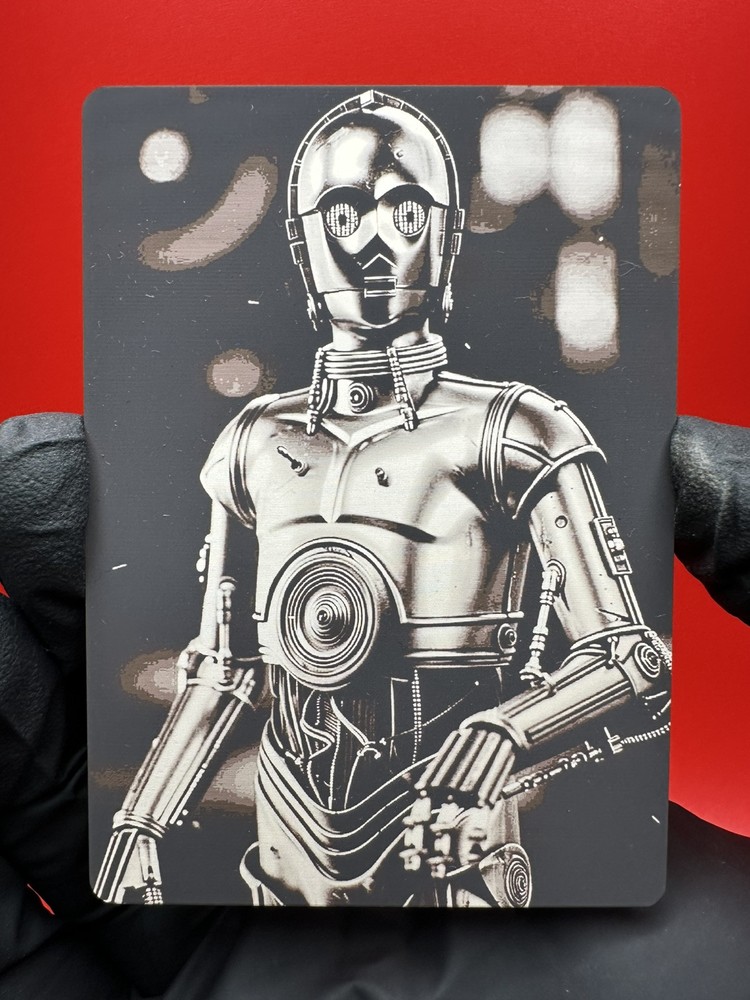 1 oz .999 Fine Silver Card - Nexus Mint C-3PO Fine Silver Card (1 of 1)