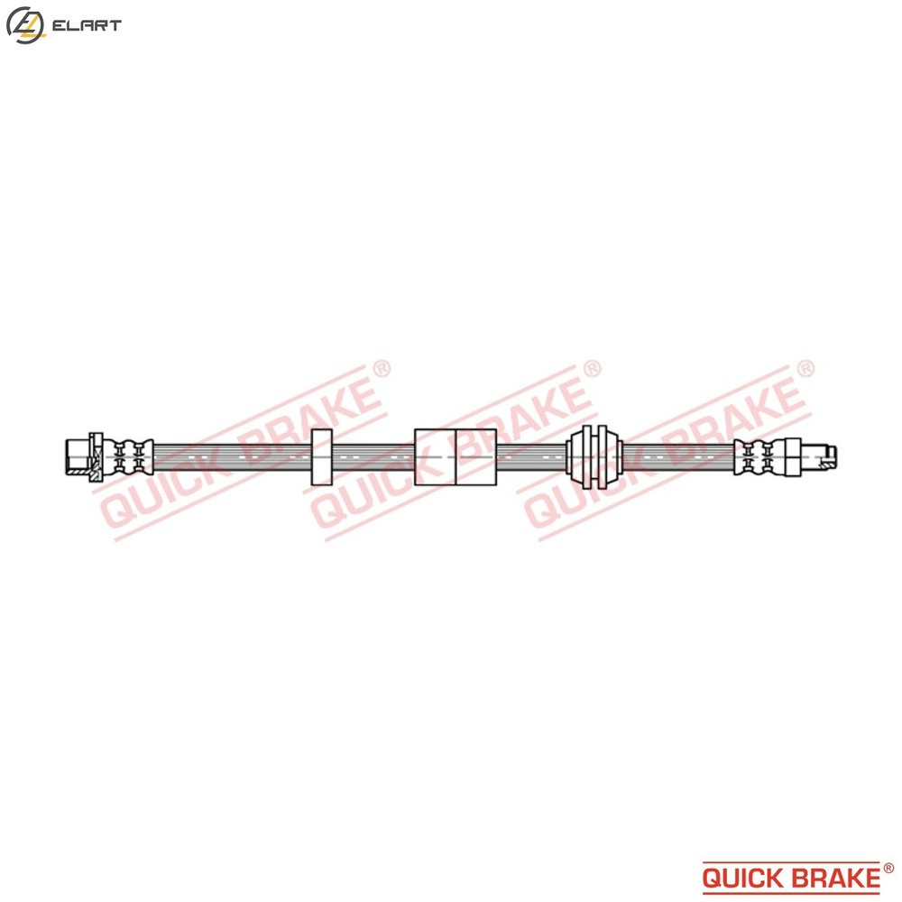 BRAKE HOSE 32.814 FOR VOLVO V50 C70/II/Convertible S40 B4184S8/4184S11 1.8L 4cyl