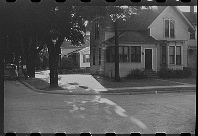 Photo:Residential section, Waupun, Wisconsin