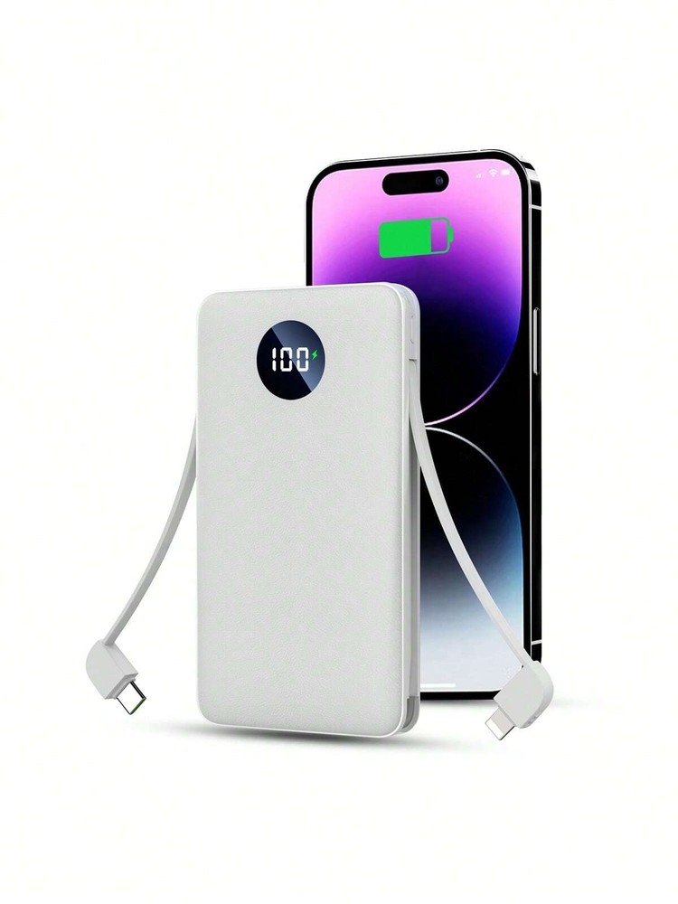 Ultra Slim 12000mAh Portable Charger Power Bank Compact External Battery Pack