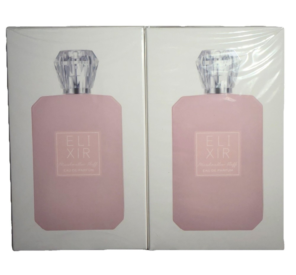 Elixir Marshmallow Puff Perfume 2 Pack Eau De Parfum NEW