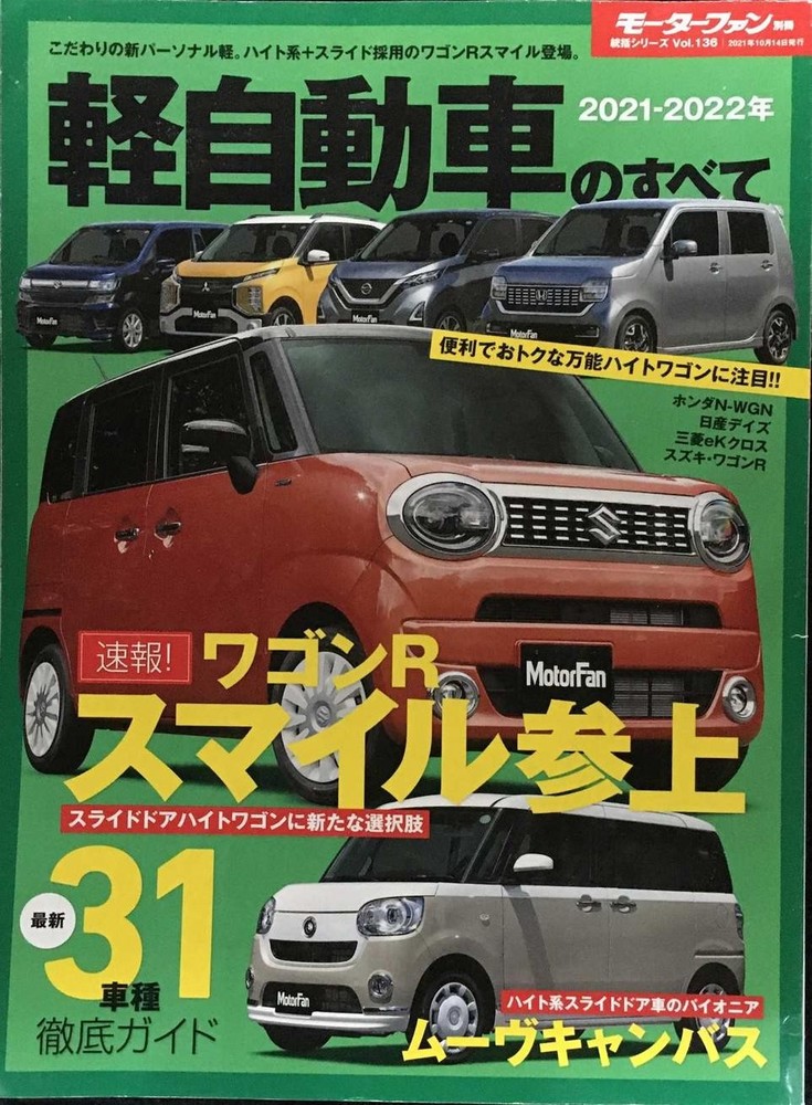 Everything About Kei Cars 20212022 Motor Fan Special Edition Comprehensive Serie