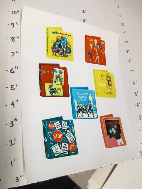 Mattel SPP 1960s photo Soupy Sales Barbie Skipper Weird-Ohs spy 045 vinyl binder