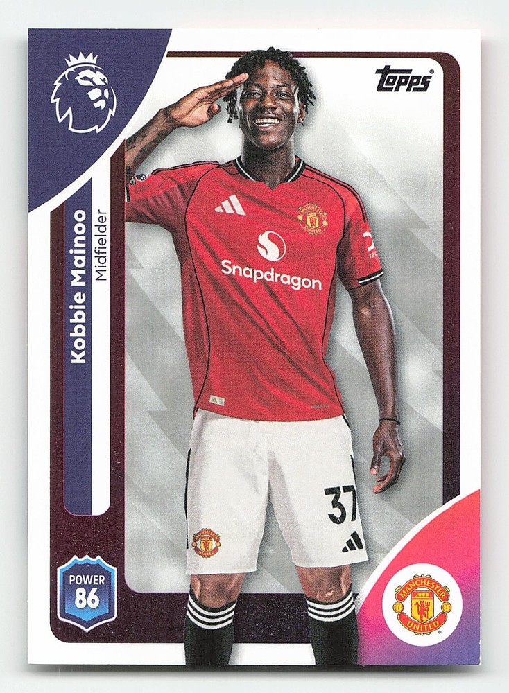 2025-26 Topps Premier League #206 Kobbie Mainoo