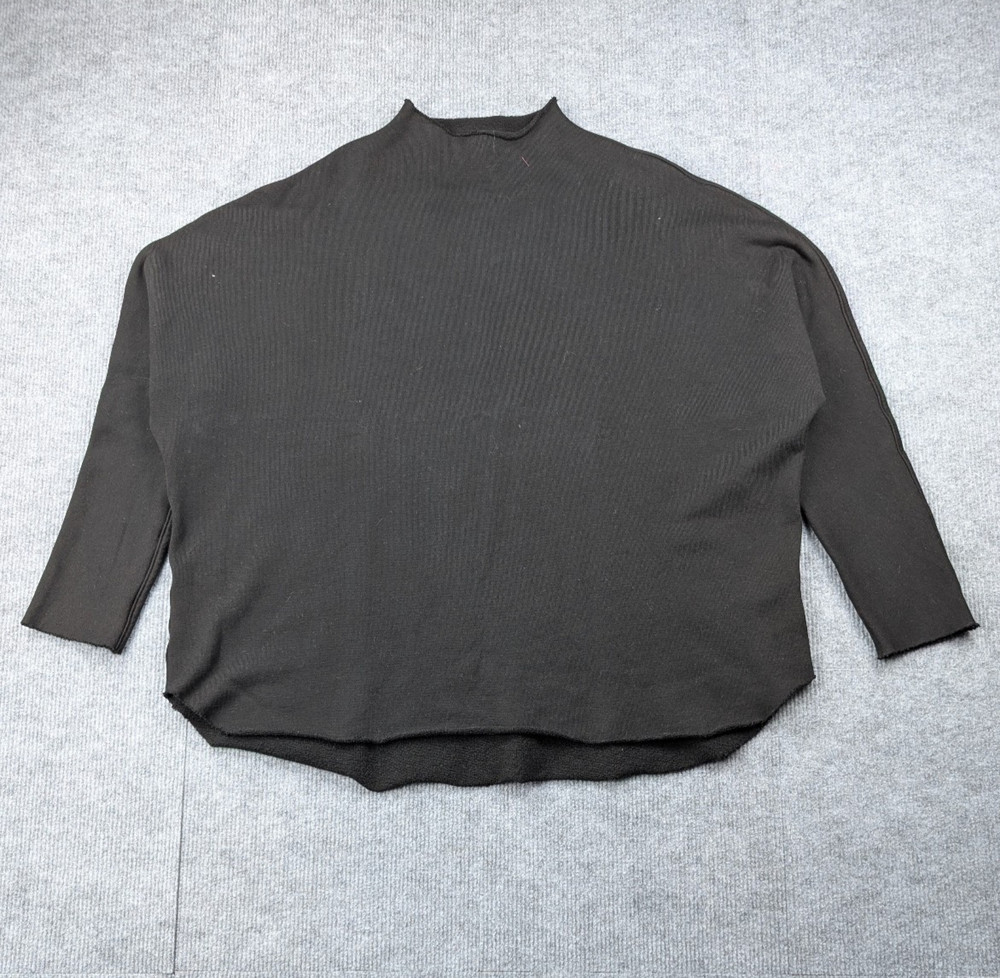 Frank & Eileen Effie Sweatshirt Womens Medium Roll Neck Quiet Luxury Minimalist