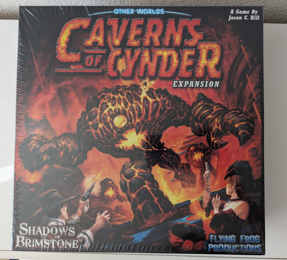 Shadows of Brimstone: Caverns of Cynder Other Worlds Expansion New Sealed