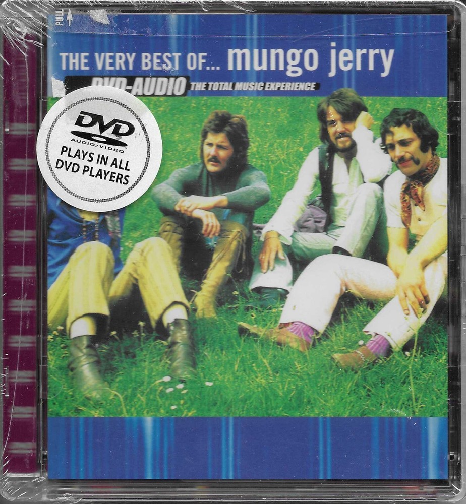 MUNGO JERRY very Best of DVD AUDIO 5.1 SURROUND SEALED & BONUS VIDEO PHOTOS