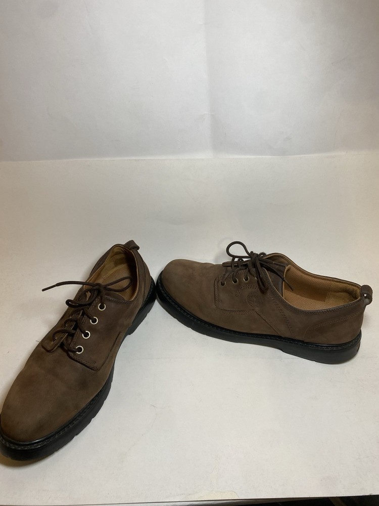 Vintage Timberland Men's Size 11 Genuine Leather Waterproof Casual Shoes