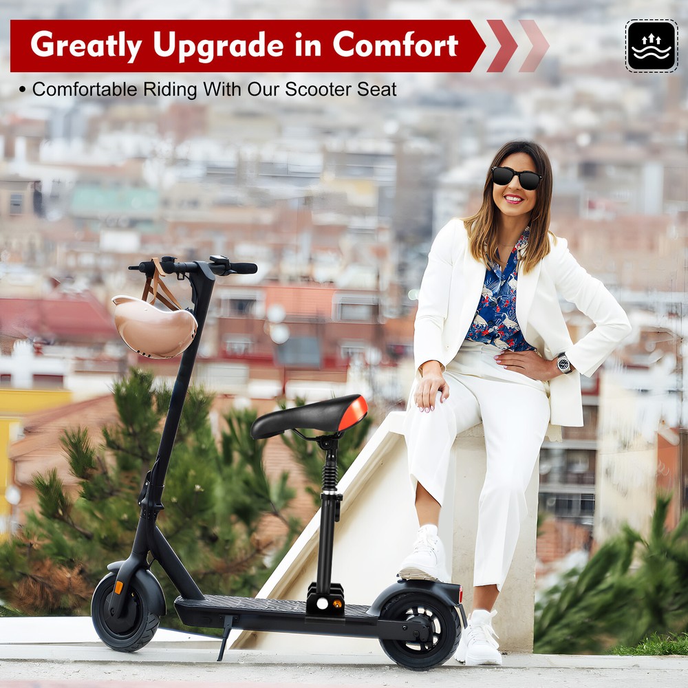 Xiaomi M365 Electric Scooter Adjustable Seat Attachment with Free Punch Saddle