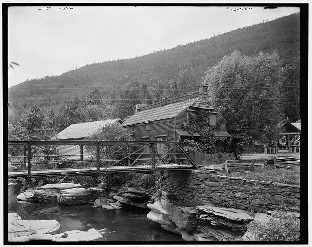 Photo:Old studio of artist Hall, near Palenville, Catskill Mts., N.Y.