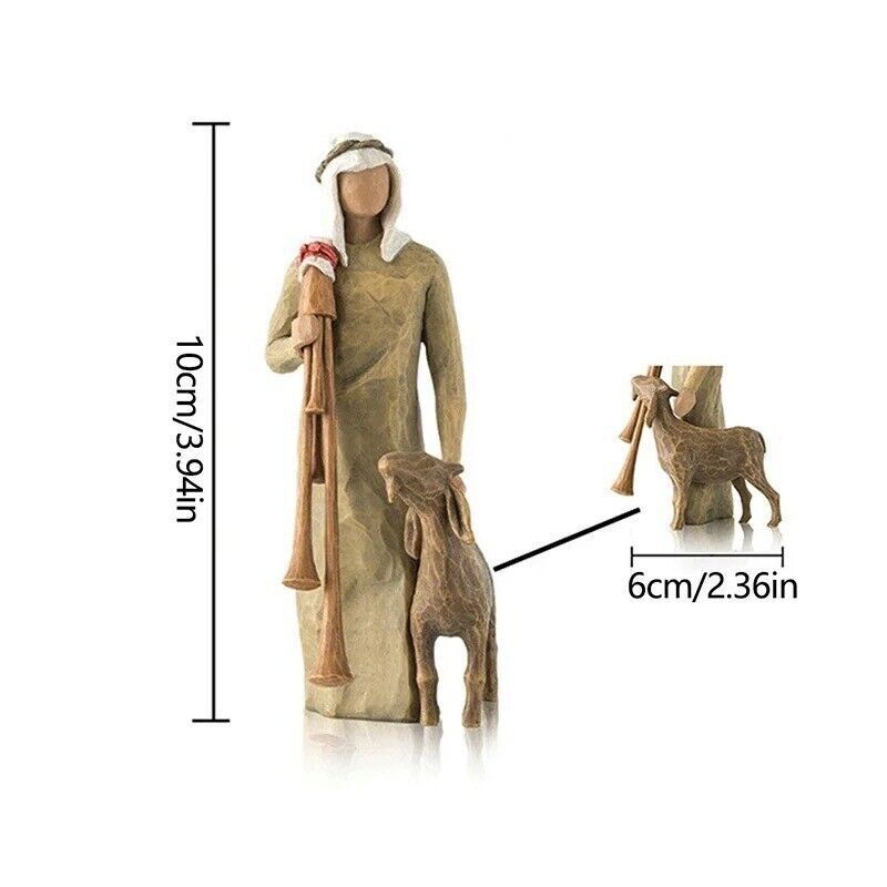 Christmas Gift 1-Piece Nativity Set Born Scene Willow-Tree Figure