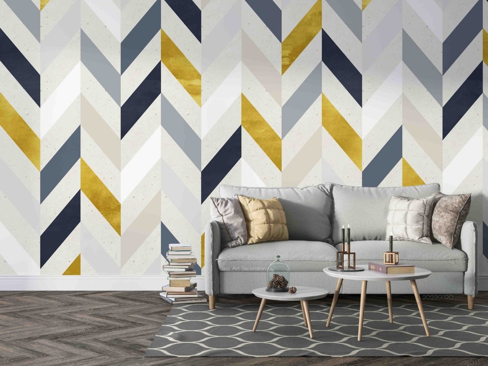 3D Geometric Graphic Pattern Wall Murals Wallpaper Murals Wall Sticker