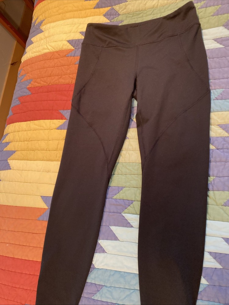 Women’s Patagonia Leggings Ankle Length Black  - Large