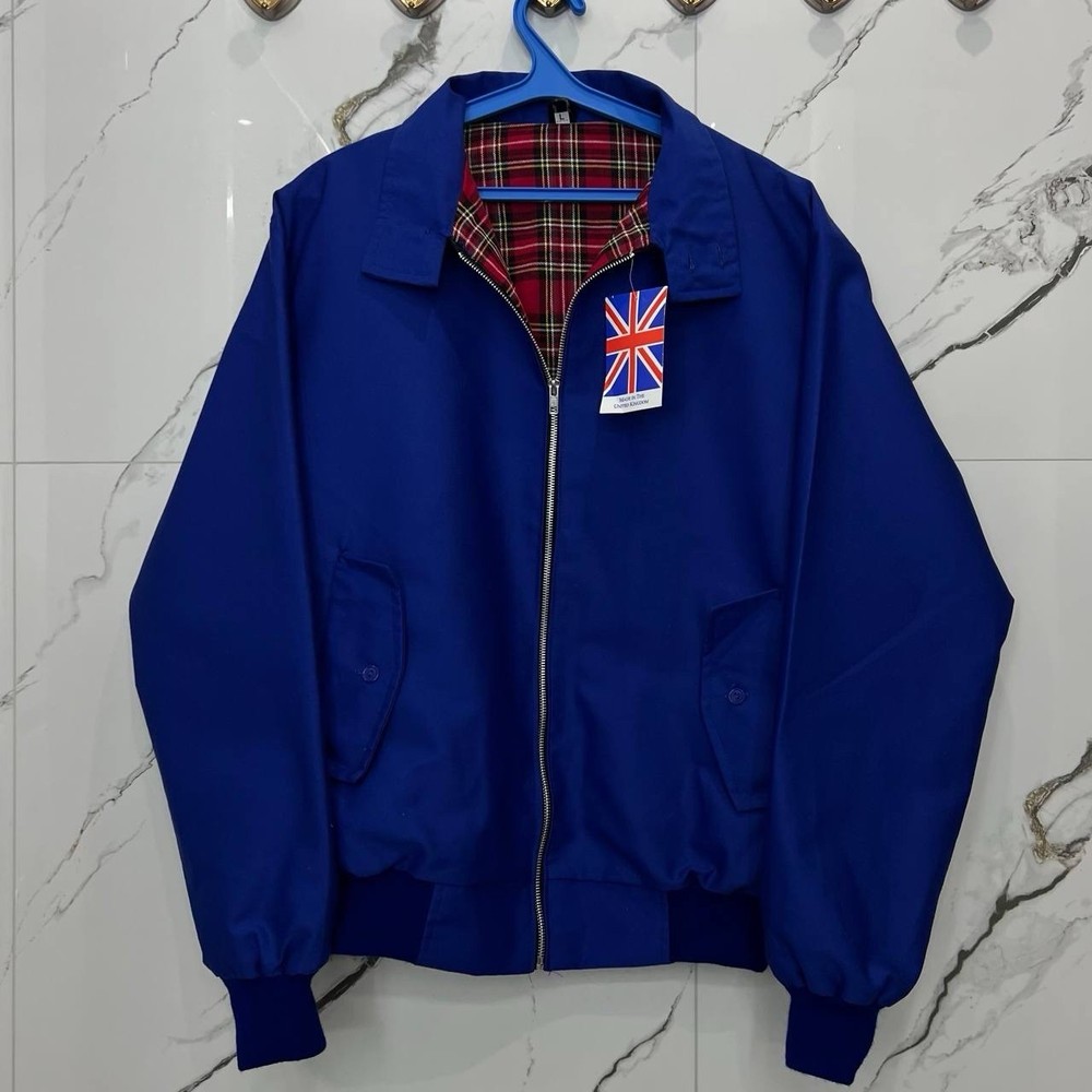 Vintage 90's Baracuta G9 style England  Bomber Classic Jacket Size L