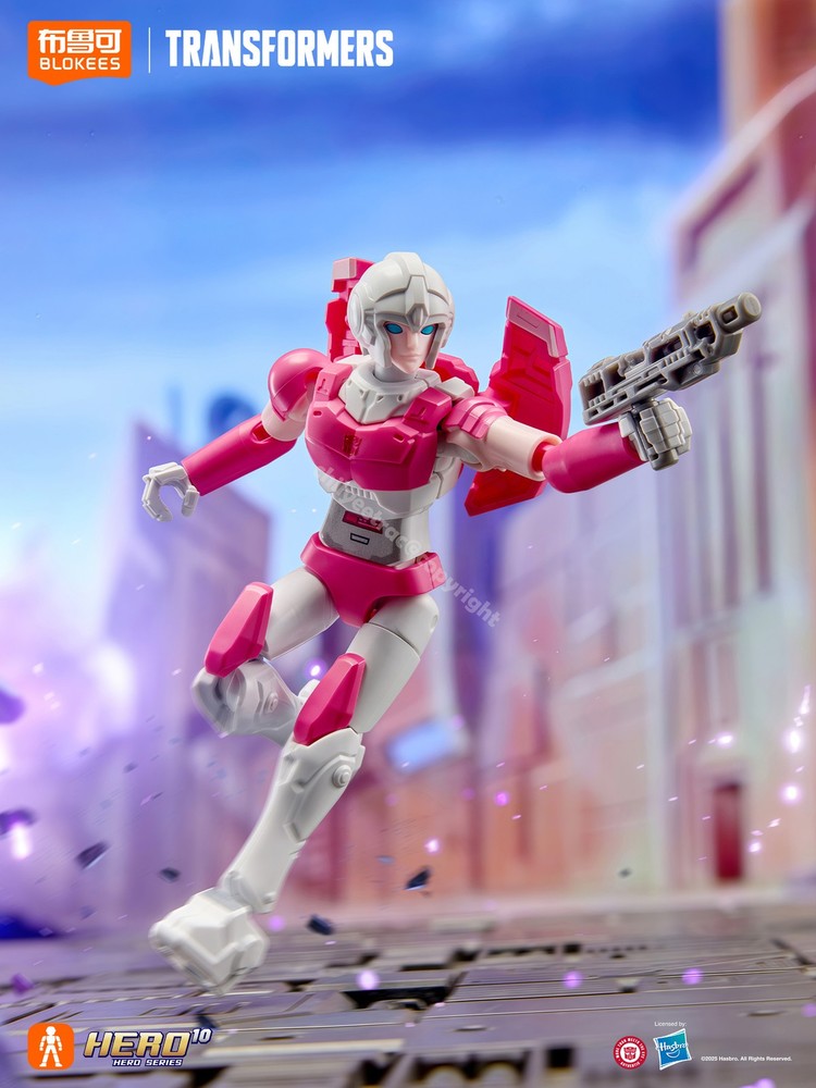 Blokees Transformers Galaxy Version 09 ARCEE Model Kit Assembly Figure