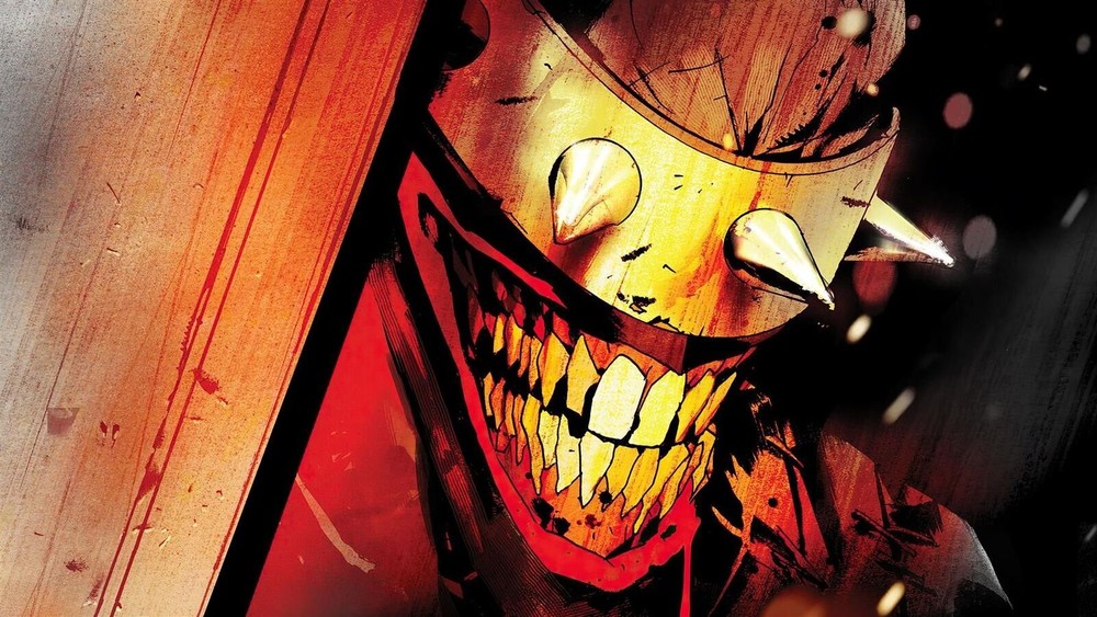 The Batman Who Laughs DC  Metal Art Print Comics Poster 8in x 12in Lot Up