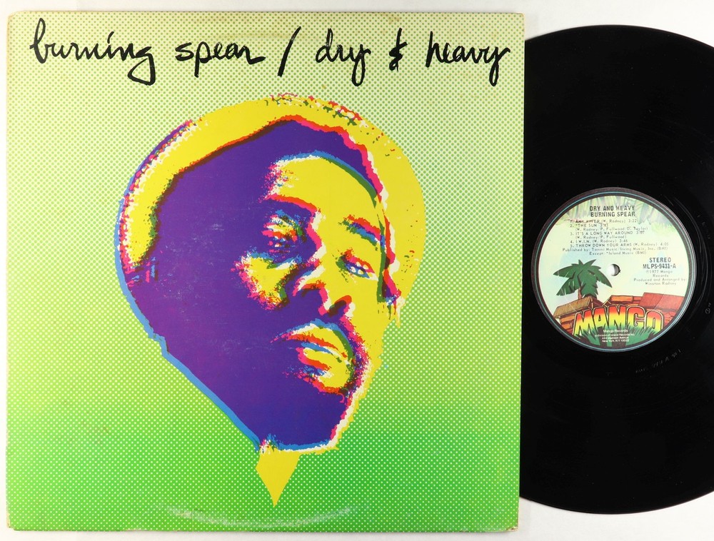 Burning Spear - Dry & Heavy LP - Mango