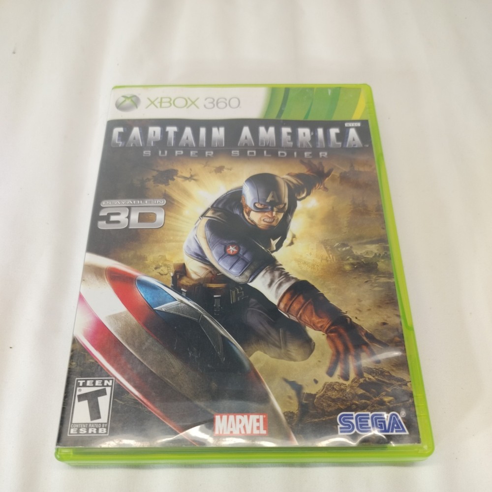 Captain America: Super Soldier (Microsoft Xbox 360, 2011)