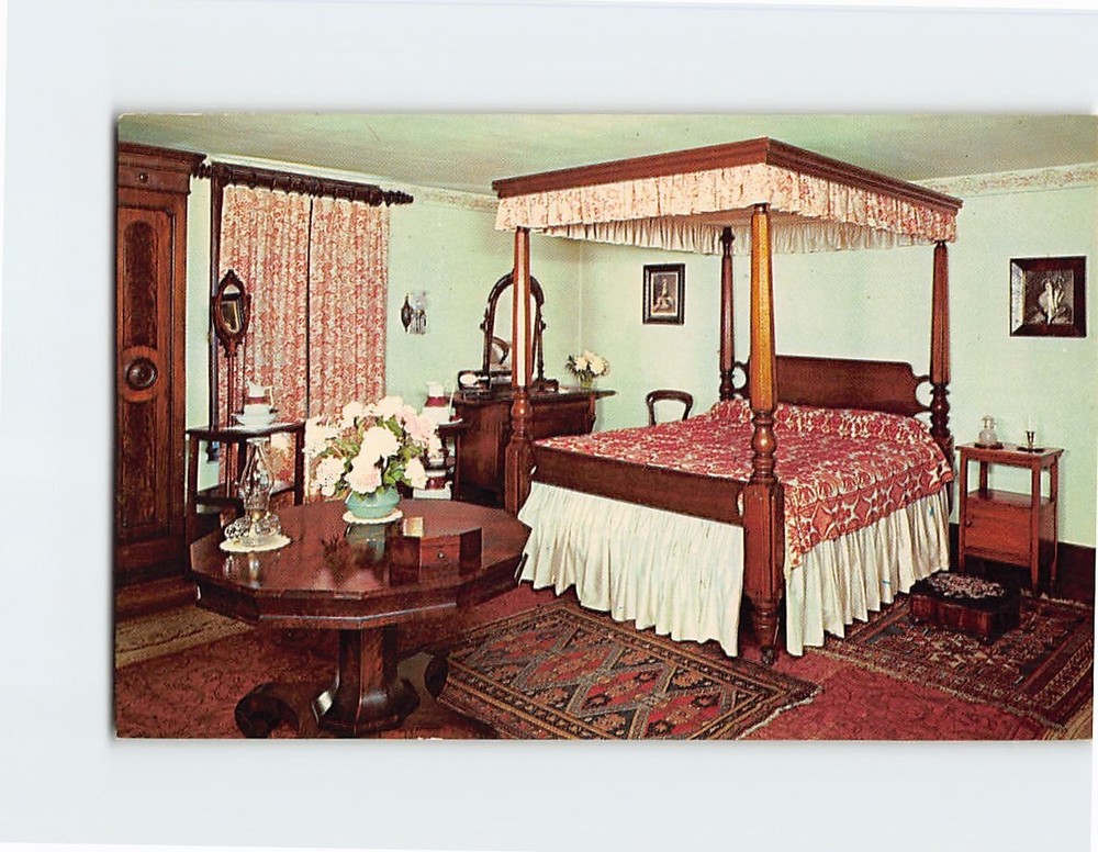 Postcard South east bedroom Eldon House London Canada
