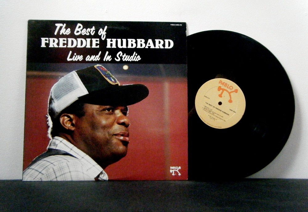 FREDDIE HUBBARD LP The Best of Live and in Studio 1983 Pablo jazz  vinyl