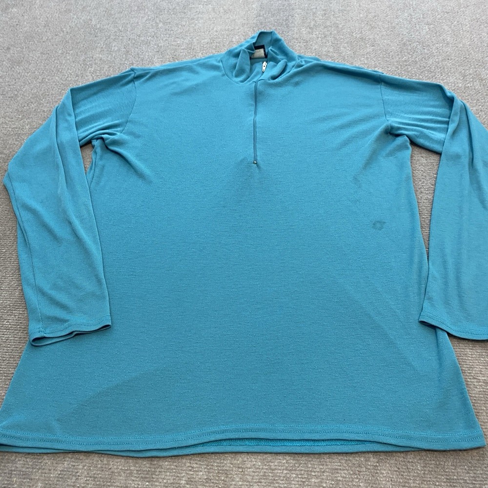 Patagonia Capilene Shirt Mens L vtg USA Made Base Layer Performance Distressed