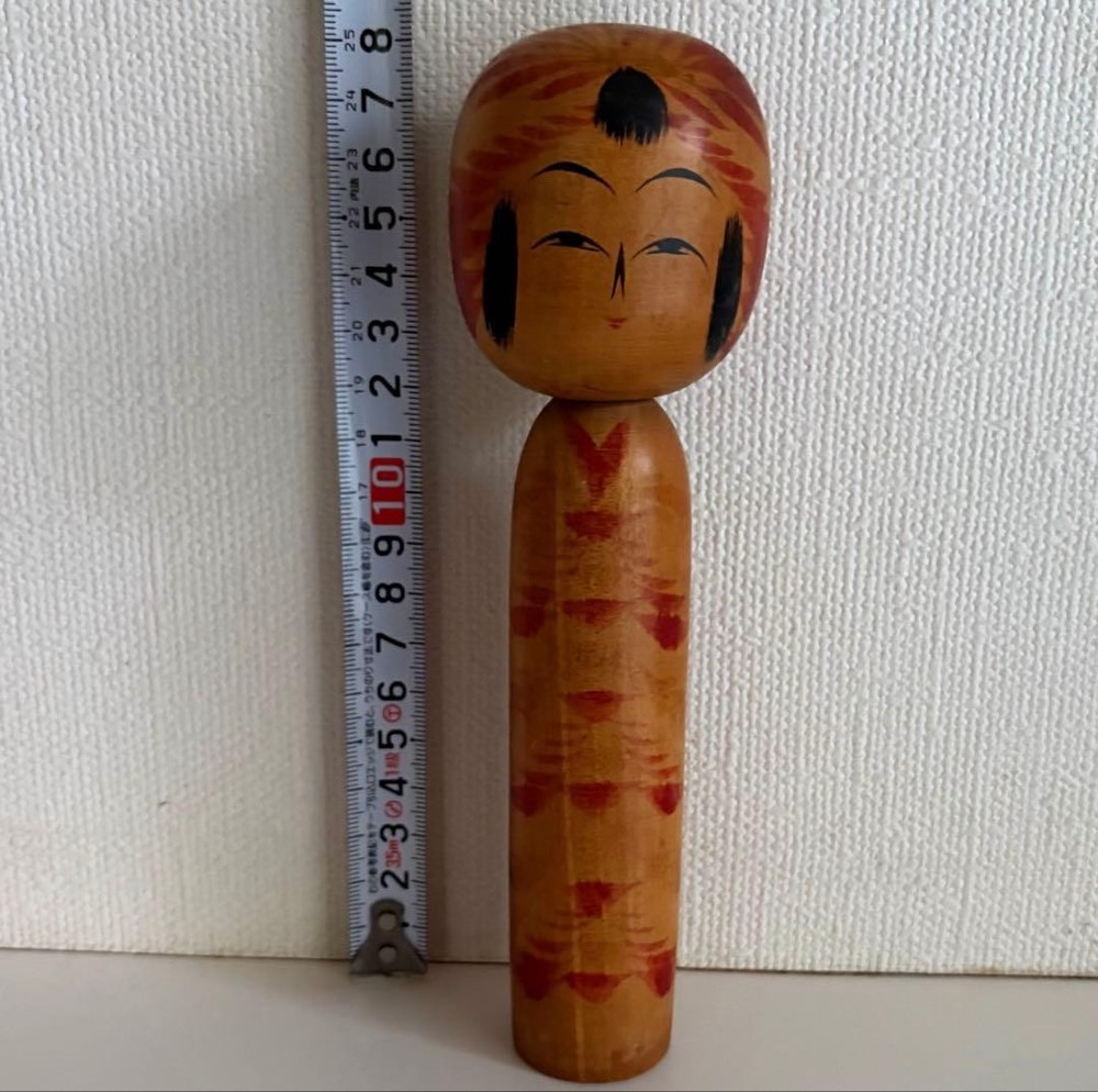 Eiichi Sakuta Traditional Kokeshi Doll Togatta Series Handmade Japanese New