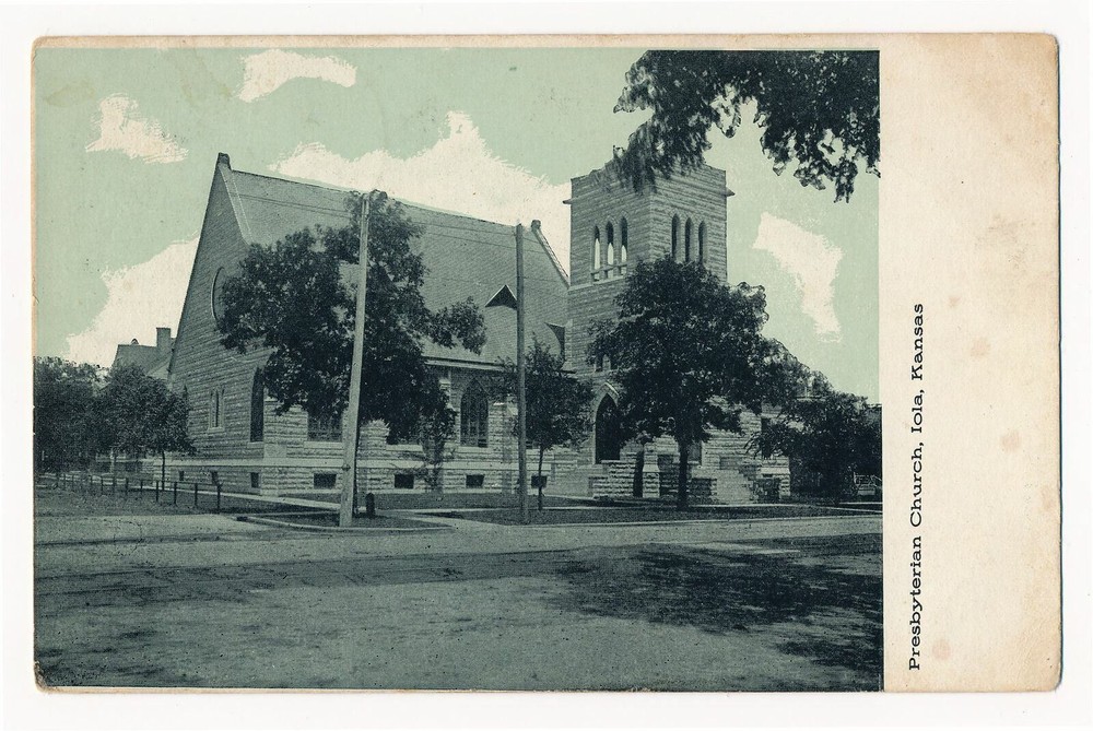 Presbyterian Church, Iola, Kansas 1908