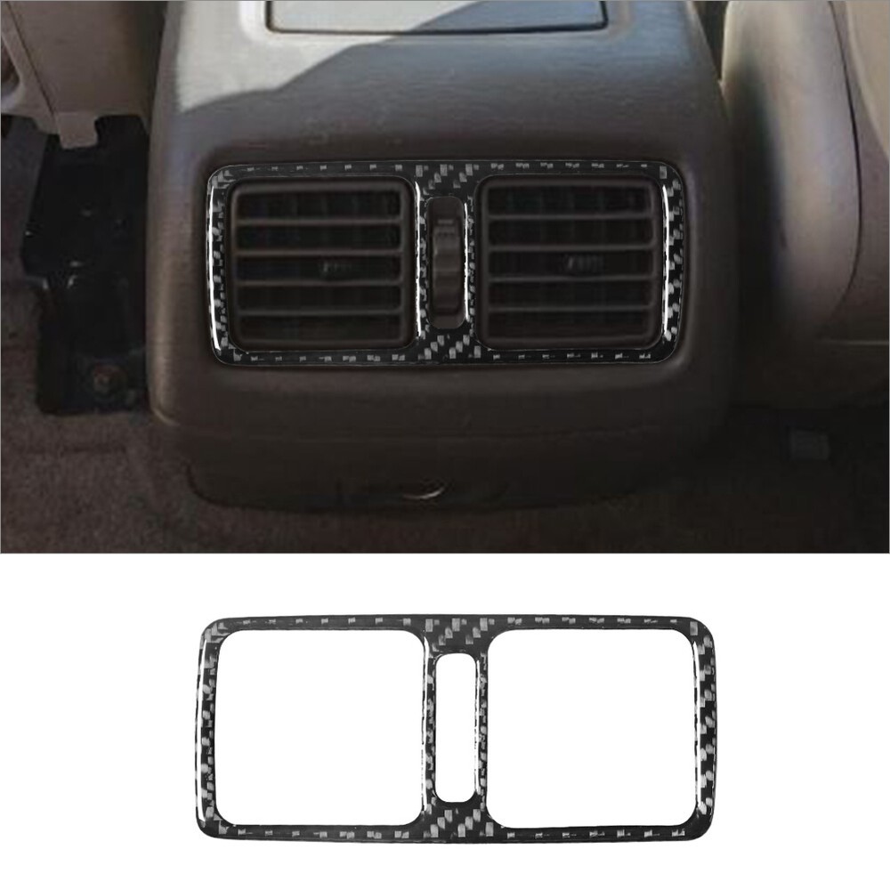 Carbon Fiber Interior Rear Center Air Vent Cover Trim For Lexus RX300 1998-2003
