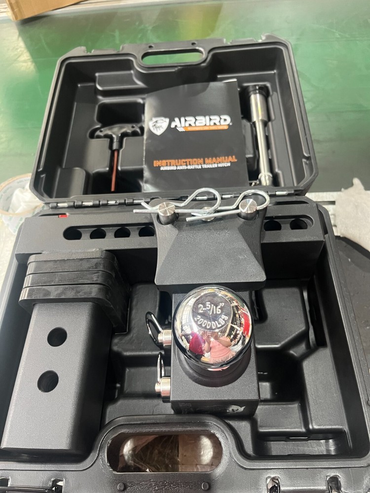 Airbird Adjustable Trailer Hitch with 2