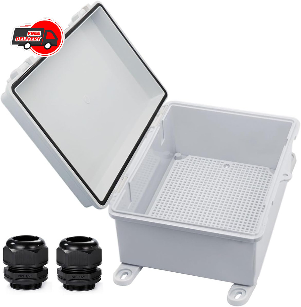 Outdoor Waterproof Electrical Box Junction Box Weatherproof IP67 ABS Plastic ..-image