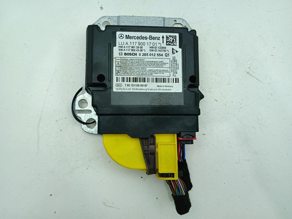 Mercedes Gla Class Aibag Control Module Ecu A1179001701 X156 2013 - 2020