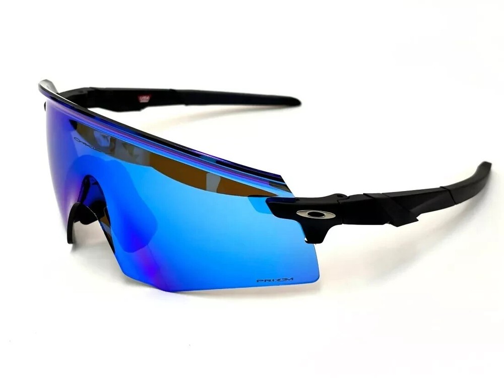 Oakley Encoder OO9471-0336 Polished Black Prizm Sapphire Lens Sunglasses